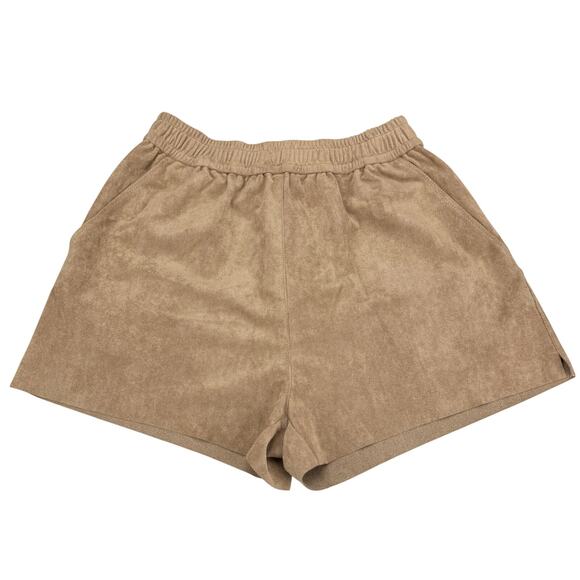 WILFRED FREE Aritzia Suede Tank Shorts Sz XS - Picture 2 of 5